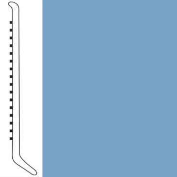 Picture of Roppe - 4 1/2 Inch 1/8 Vinyl Cove Base Bluebell