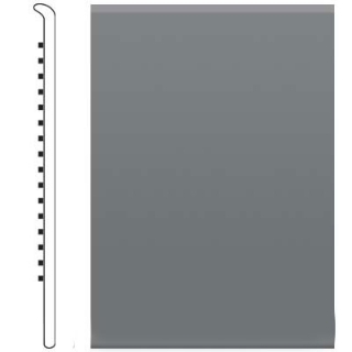 Picture of Roppe - 4 1/2 Inch 1/8 Vinyl No Toe Base Charcoal