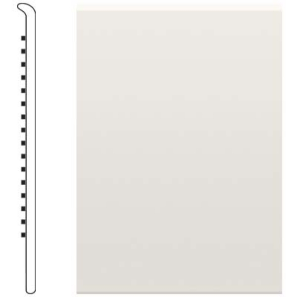 Picture of Roppe - 4 1/2 Inch 1/8 Vinyl No Toe Base White