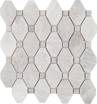 Picture of Tesoro - Iceberg Mosaic Elongated Hex