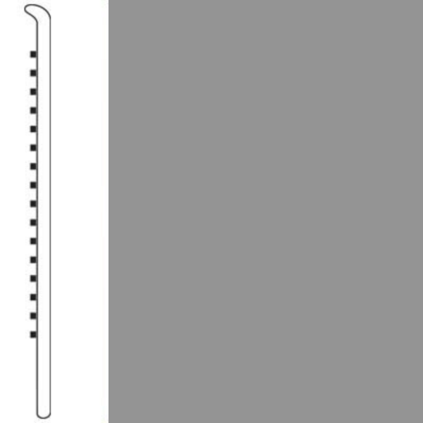 Picture of Roppe - 2.5 Inch 0.080 Vinyl No Toe Base Asphalt