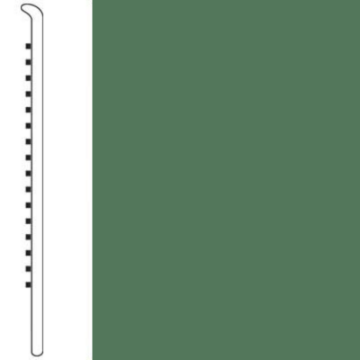 Picture of Roppe - 2.5 Inch 1/8 Vinyl No Toe Base Parsley