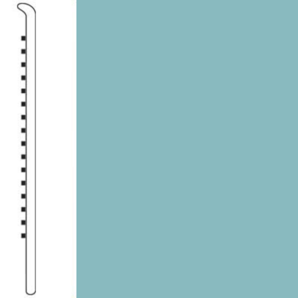 Picture of Roppe - 4 Inch 1/8 Vinyl No Toe Base Sea Glass