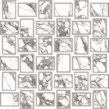 Picture of Tesoro - La Dolce Vita Mosaic Basketweave Audrey Bianco