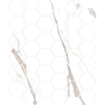 Picture of Tesoro - La Dolce Vita Mosaic Hexagon Sophia Grigio