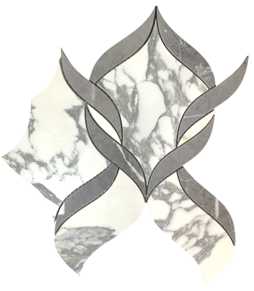 Picture of Tesoro - La Dolce Vita Mosaic Onda Audrey Bianco