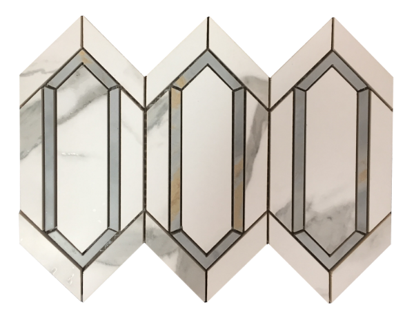 Picture of Tesoro - La Dolce Vita Mosaic Rombo Sophia Grigio