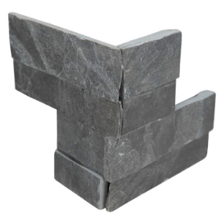 Picture of MS International - RockMount Stacked Stone M-Series Corner Panels Premium Black