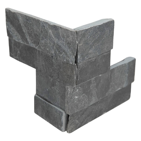 Picture of MS International - RockMount Stacked Stone M-Series Corner Panels Premium Black