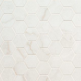 Picture of MS International - Brighton Hexagon Matte Gold