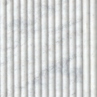 Picture of MS International - Marble Fluted 12 x 24 Honed Arabescato Venato Milano Ribbon