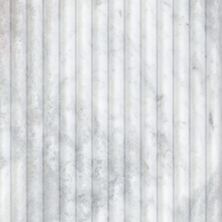 Picture of MS International - Marble Fluted 12 x 24 Honed Capri Blue Milano Ribbon