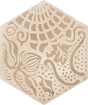 Picture of Marca Corona - Terra Hexagon Deco Floreale C