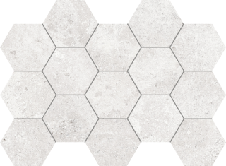 Picture of Happy Floors - Timeless Hexagon Mosaic White