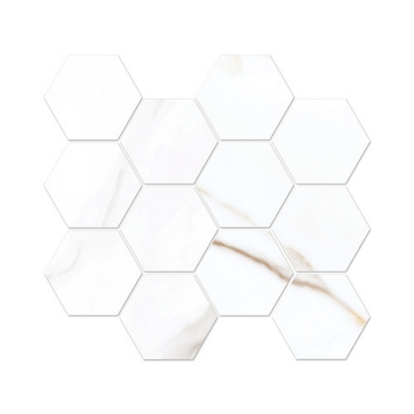 Picture of Eleganza Tiles - Calacatta Borghini Next Mosaic Calacatta Borghini