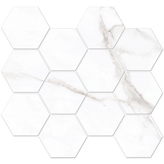 Picture of Eleganza Tiles - Statuario Smart Next Mosaic Statuario Smart hex