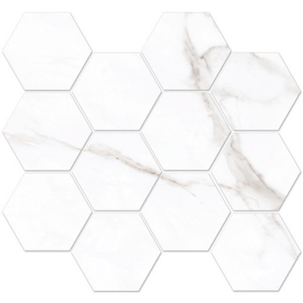 Picture of Eleganza Tiles - Statuario Smart Next Mosaic Statuario Smart hex