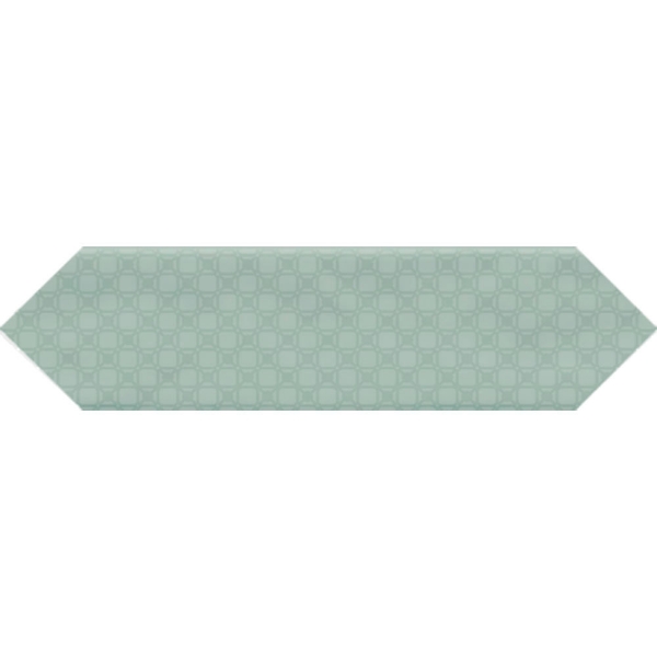 Picture of Tesoro - Marrow Picket Seafoam Glossy Deco