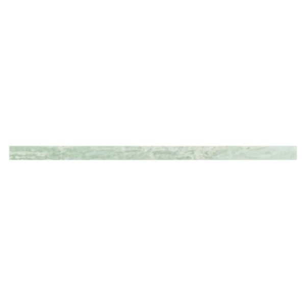 Picture of Elon Tile & Stone - Pencil Moldings Emerald Green Flat Liner Honed