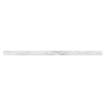 Picture of Elon Tile & Stone - Pencil Moldings Pearl White Flat Liner Polished