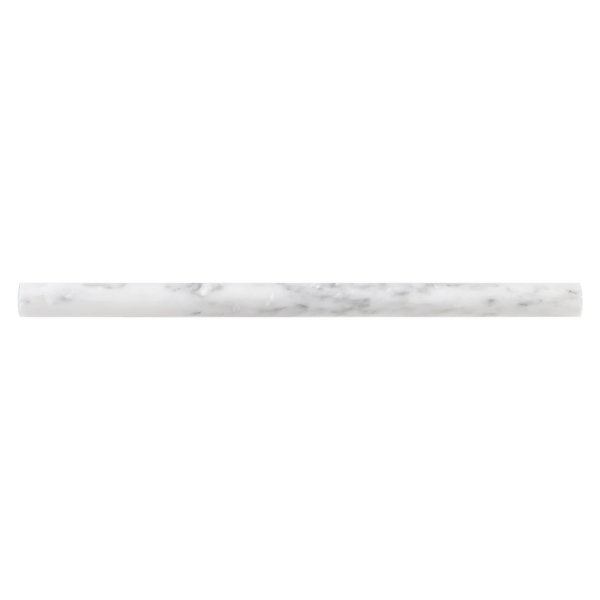 Picture of Elon Tile & Stone - Pencil Moldings Pearl White Pencil Polished