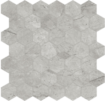 Picture of Tesoro - La Marca 2 Hex Mosaic Polished Paradiso Argento
