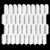 Picture of Elon Tile & Stone - Wave Mosaics White Thassos Bardiglio Nuvolato Pearl White Honed