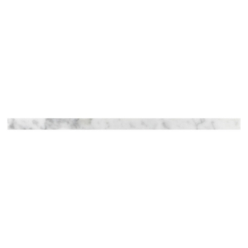 Picture of Elon Tile & Stone - Pencil Moldings Bianco Carrara Flat Liner Polished