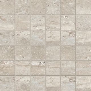 Picture of Milestone - Travertine Mosaic Silver Matte