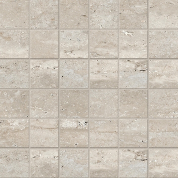 Picture of Milestone - Travertine Mosaic Silver Matte