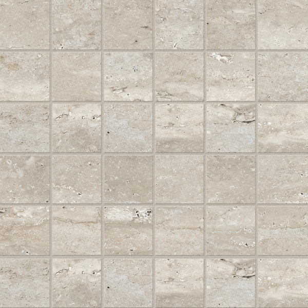 Picture of Milestone - Travertine Mosaic Silver Matte