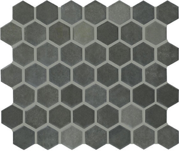 Picture of American Olean - Studio Haven Hexagon Mosaic Fog