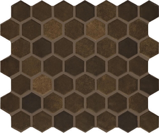 Picture of American Olean - Studio Haven Hexagon Mosaic Espresso