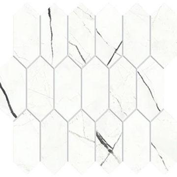 Picture of Atlas Concorde - Beyond Calacatta Picket Mosaic Glam White