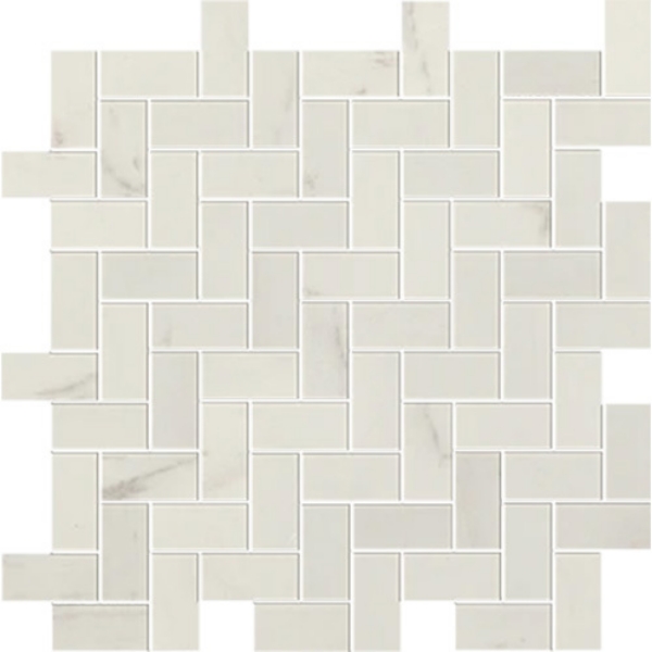 Picture of Atlas Concorde - Liberty Wall Mosaic Calacatta Centennial Herringbone