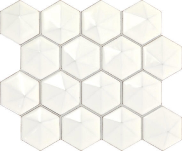 Picture of Daltile - Artefino Jewel Pyramid Hexagon Oyster