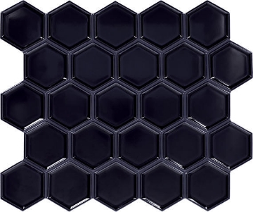 Picture of Daltile - Artefino Jewel Framed Hexagon Obsidian