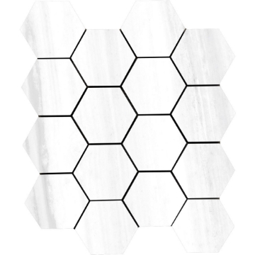 Picture of Tesoro - Lucca Hexagon Mosaic Dolomite Polished