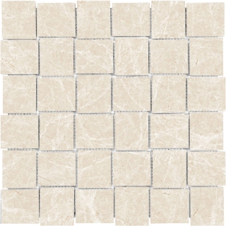 Picture of Tesoro - Lucca Basketweave Mosaic Crema Marfil Matte
