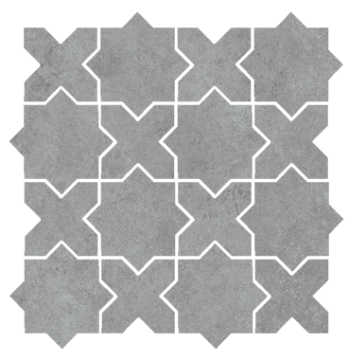 Picture of Tesoro - Solida Star Cross Mosaic Silver