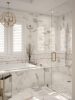 Picture of Anthology Tile - Marbleridge Reserve Hex Mosaic Italia Oro