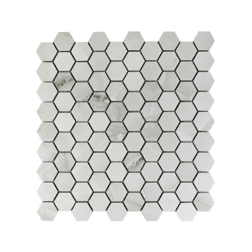Picture of Anthology Tile - Marbleridge Reserve Hex Mosaic Dusky Onyx